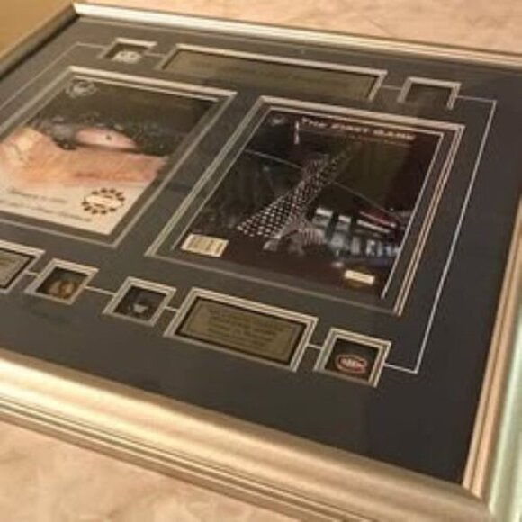 Framed Programs 2 Last Game Maple Leaf Gardens, First game Air Canada Centre Vin - Picture 13 of 16